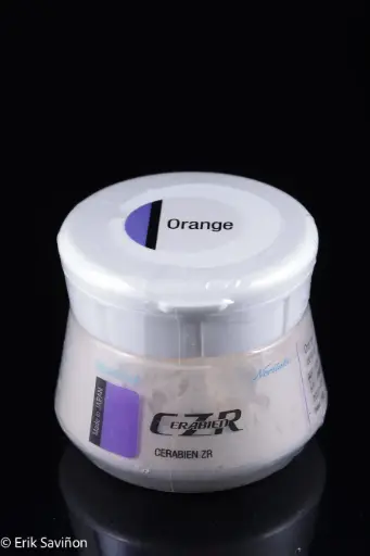 CZR BODY  OB ORANGE ZIRCONIA (10GR) P